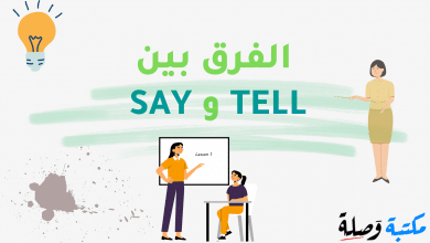 الفرق بين SAY و TELL