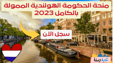 منحة الحكومة الهولندية الممولة بالكامل 2023