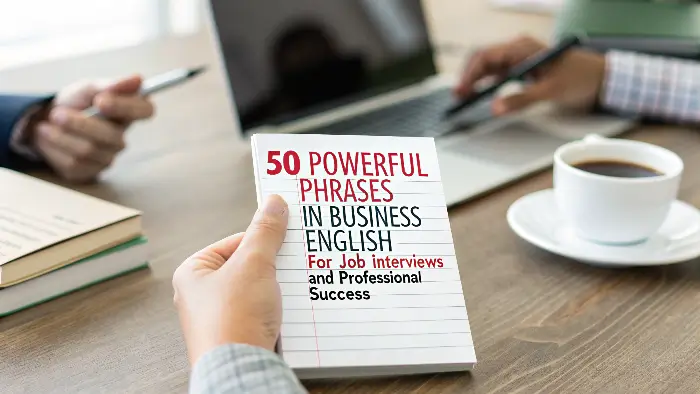 50 عبارة قوية في Business English لمقابلات العمل والنجاح المهني