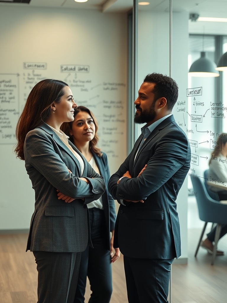 تحدث الإنجليزية في اجتماعات العمل