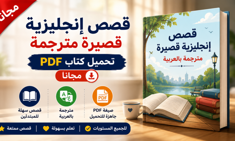 تحميل كتاب قصص إنجليزية قصيرة مترجمة PDF مجانا
