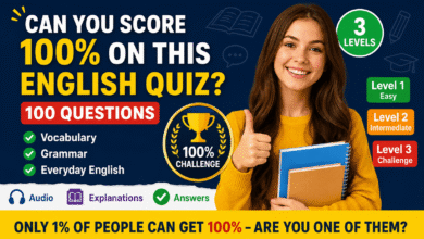 Only 1% Can Score 100% on This English Quiz (Can You?)